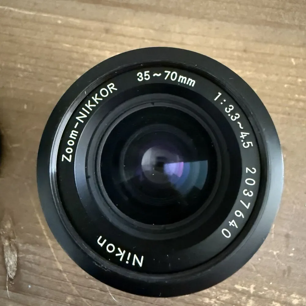 Nikon Zoom Nikkor 35-70mm F/3.3-4.5 Lens 1:3.3:4.5 2037640
